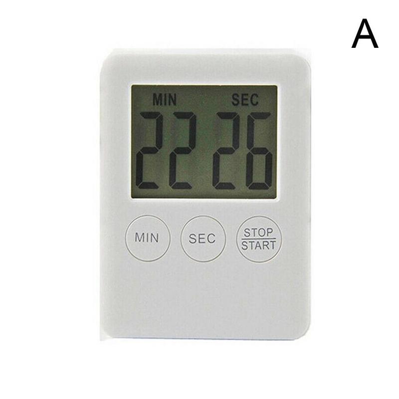 Large Digital LCD Kitchen Cooking Timer Count-Down Up Clock Alarm Magnetic Kitchen Timers Kitchen Tools: A