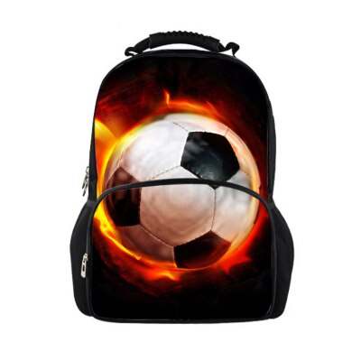 Noisydesigns Children's Preppy Backpack 3D Printing Backpack for Teenager Boys Cool Men Travel Rucksack School Backpacks: Z1138A