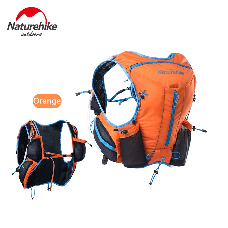 Naturehike 12l unisex utomhus ultralätt vätskepack ryggsäck för löpning, maraton, cykling, vandring, skidåkning  nh70 b 067- b