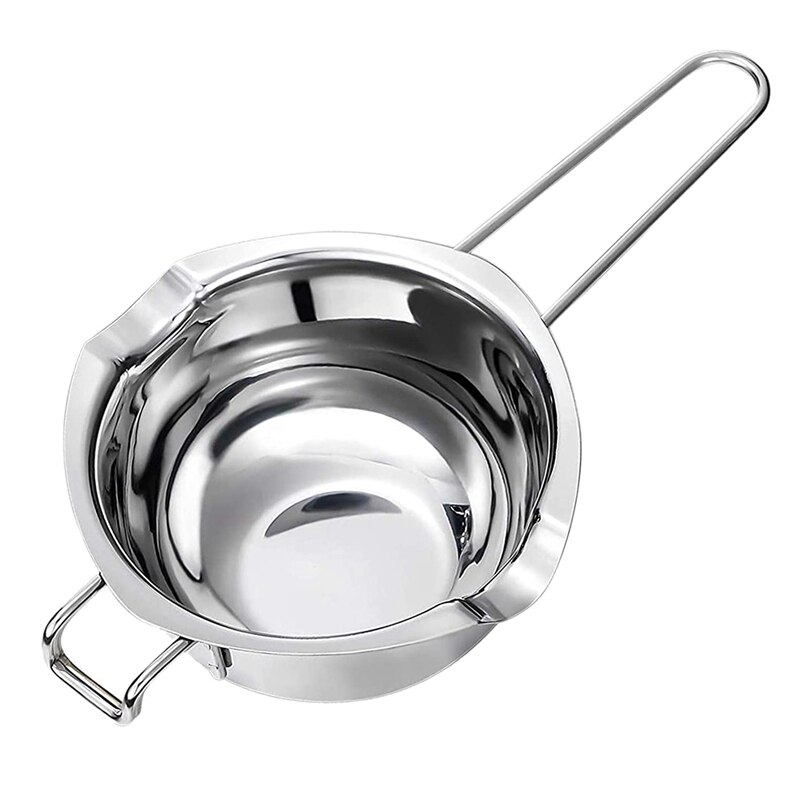 Pot à chocolat en acier inoxydable, Double chaudière de supérieure, Kit de fabrication de bougies pour faire fondre le chocolat: Default Title