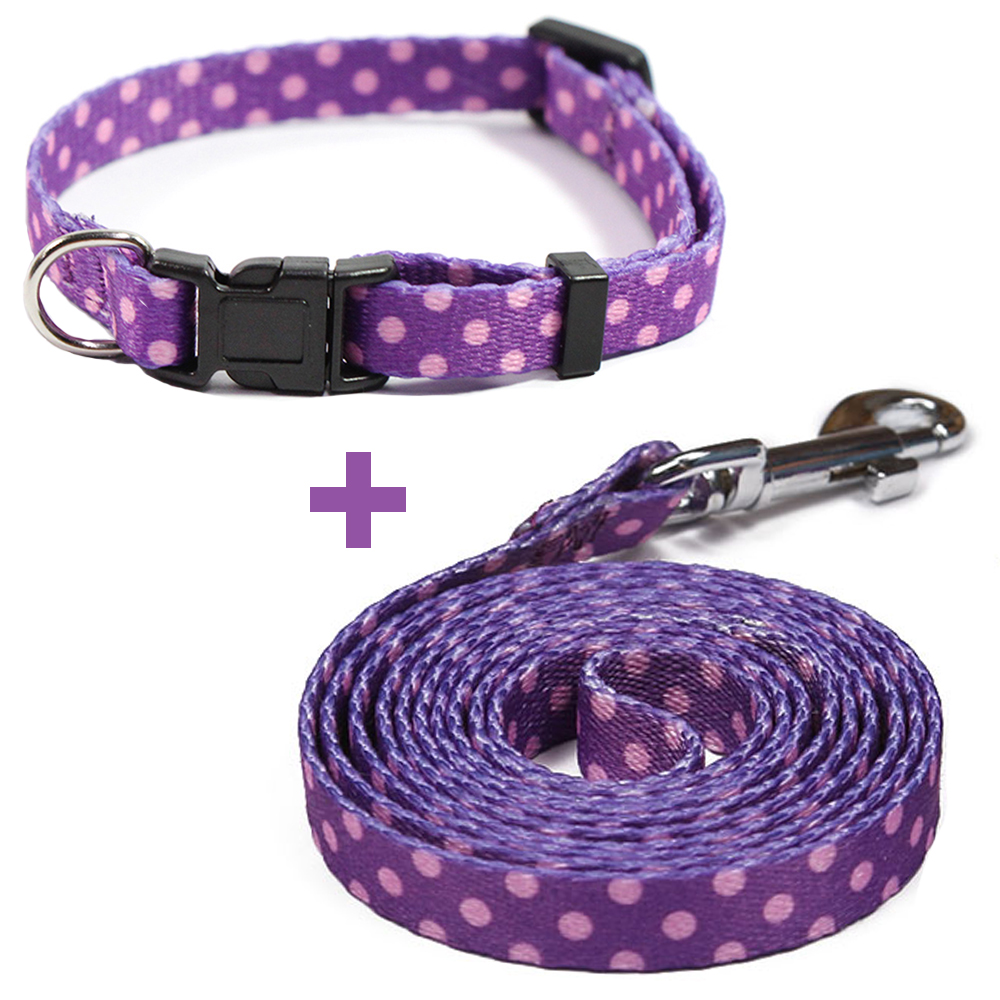 Pet Dog Collar Leash Set Voor Kleine Honden Kraag Puppy Verstelbare Halsbanden Ketting Voor Honden Riemen Harness Pet Accessorie MP0047