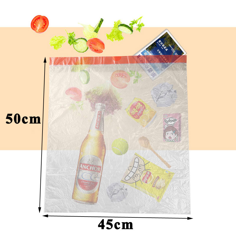5Rolls Household Compostable Biodegradable Plastic Garbage Trash Bin Bags with Drawstring