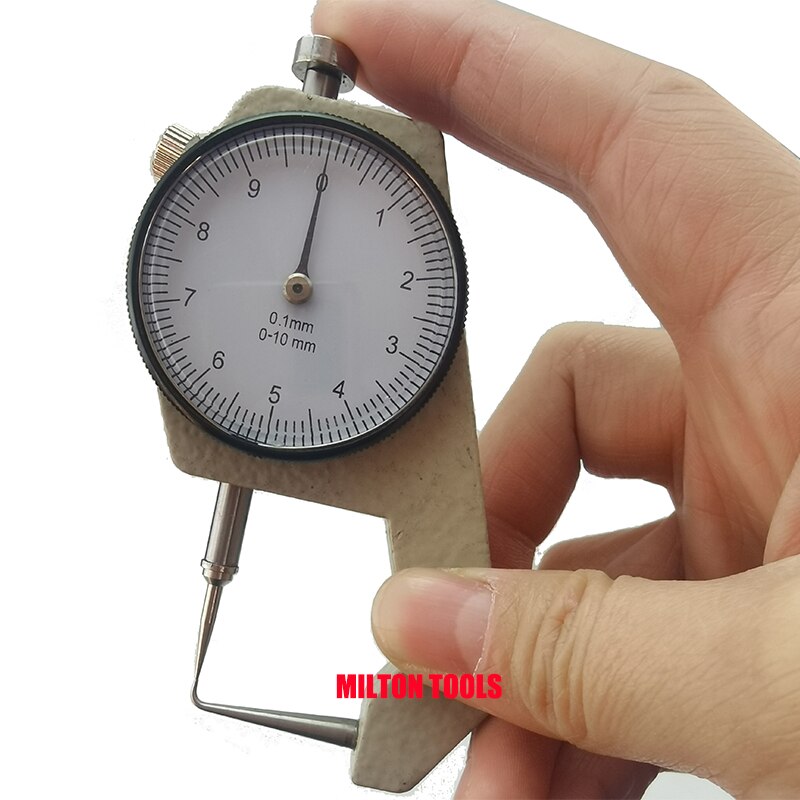 Calibrador Dental de 0-10x0,1mm con reloj de Metal, equipo de laboratorio Dental, herramientas de dentista, 1 unidad