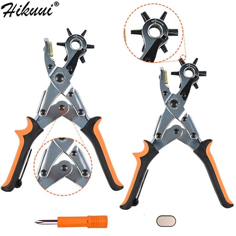 Leather Eyelet Puncher Belt Hole Punch Plier Leather Stitching Pliers Perforator Leathercraft Punching Punch Machine