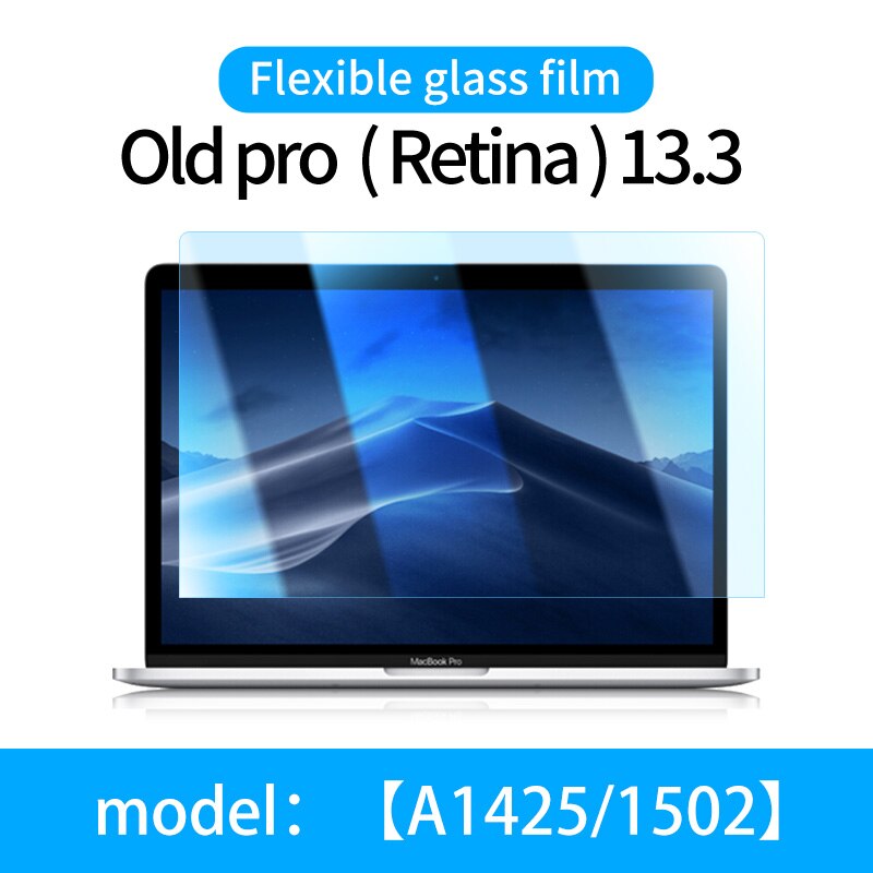 UDMA Anti-blue for Macbook Pro air 13 M1 Chip A2337 2338 Screen Protector 13 15 16 2179 2289 1706 2251 Flexible Glass Film: Old pro 13.3