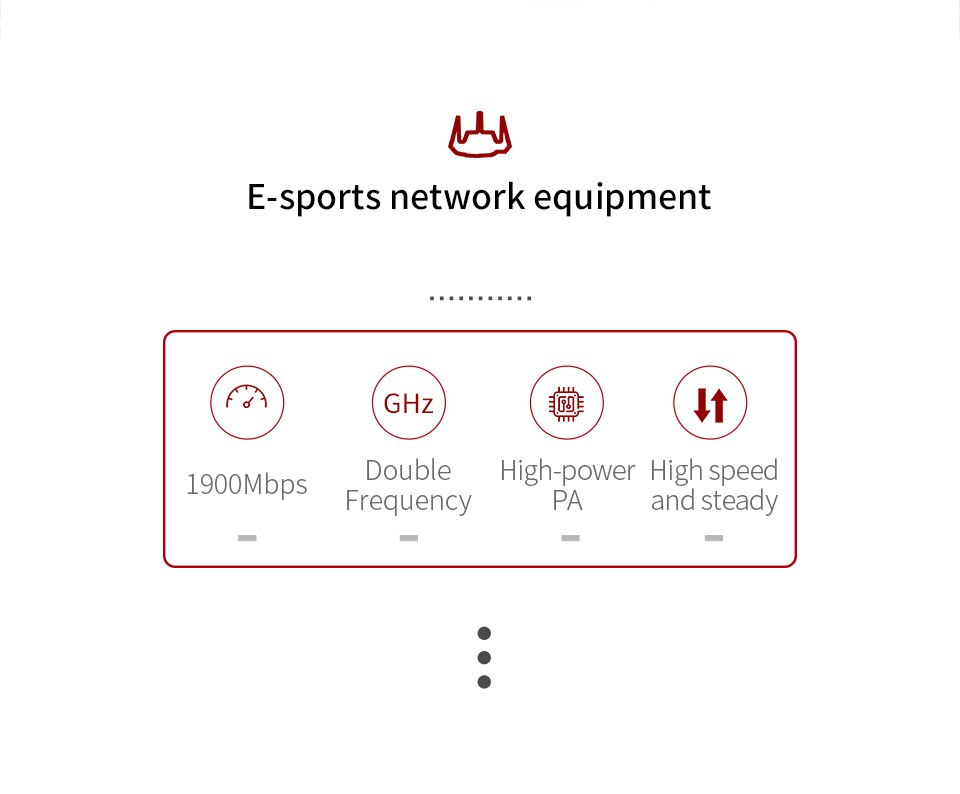 Comfast Dual Band 2.4 & 5.8Ghz High Power Wifi Adapter 1900Mbps Gigabit Adaptateur Ethernet Netwerkkaart CF-958AC