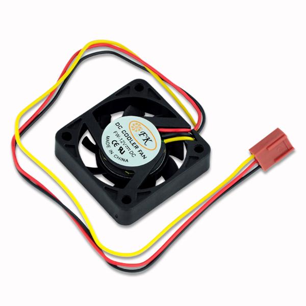 YCDC BLACK PC CPU 40x40mm 40MM 3 PIN HEATSINK COOLER COOLING FAN 12V Video Chip Cooling Fan Heatsink CPU Cooler 3Pin
