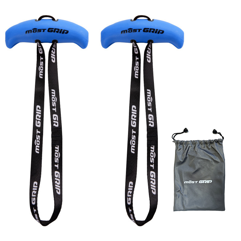 2 pc pull-up-grepp gym fitnesshandtag grepp kraftigt kabelmaskinhandtag multifunktionellt gymutrustning för träning: Brun