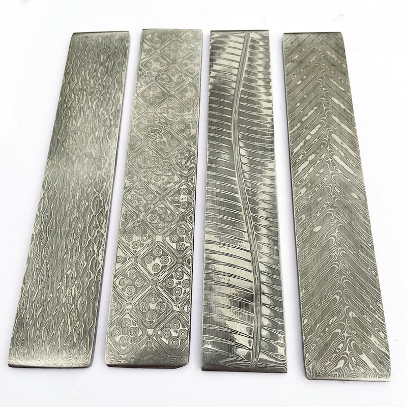 modèle VG10 Sandwich damas acier pour bricolage fabrication de couteaux exquis lame de couteau en acier inoxydable vierge a été traitement de la chaleur