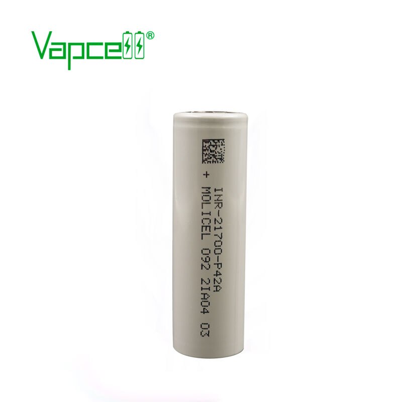 original li ion battery molicel 21700 4200mah 30A / 45A P42A 3.7V cell rechargeable batteries for flashlight