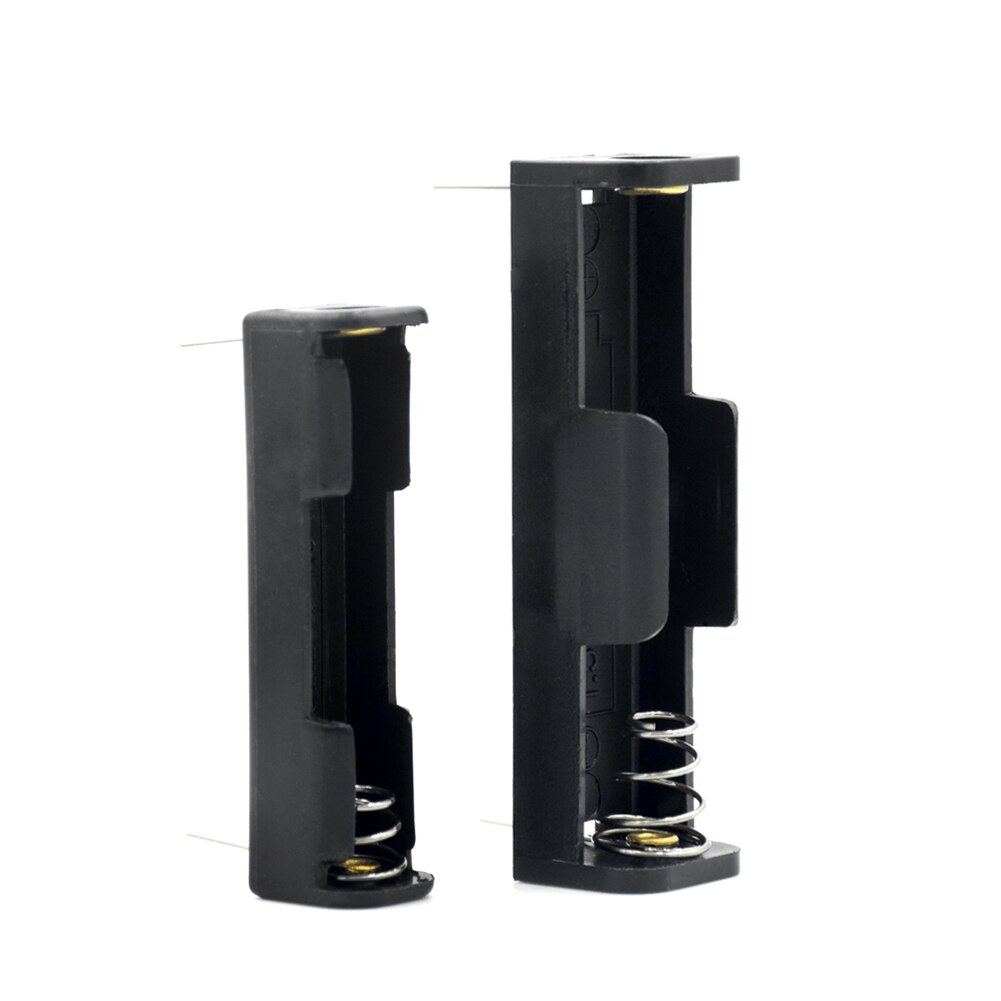 1 Slot Plastic Batterij Case Draagbare Opbergdoos Voor Aaa Aa Batterij Met Pin Multi Doeleinden Diy Aaa Batterij Houder abs Container