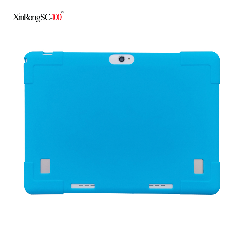 Universal blød silikone til 10 10.1 10.4 tommer android tablet pc bdf bmxc blød stødsikker cover 24 x 17cm l 9.44in w 6.69in