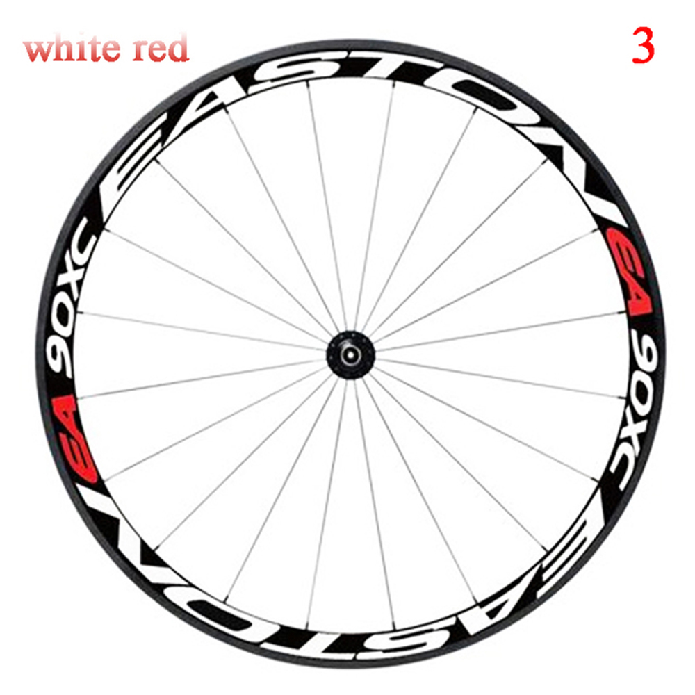 1 Seite Fahrrad reifen reflektierende Aufkleber Rad Speichen Sicherheits warnleuchte Reflektor Aufkleber 26/27,5 Zoll Rad Fahrrad zubehör: Rot