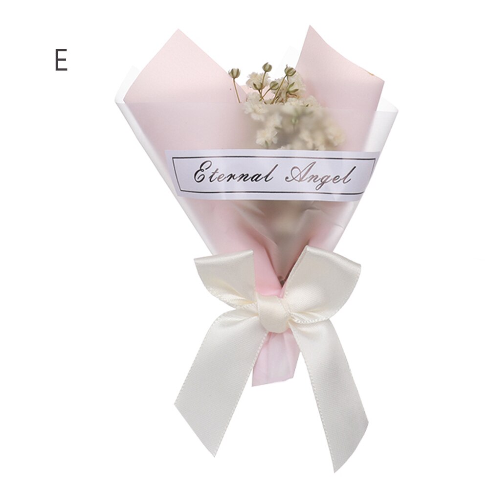 Naturliga torkade blommor minigräs för bröllop heminredning pysselpackning torkade blommor fotorekvisita: E