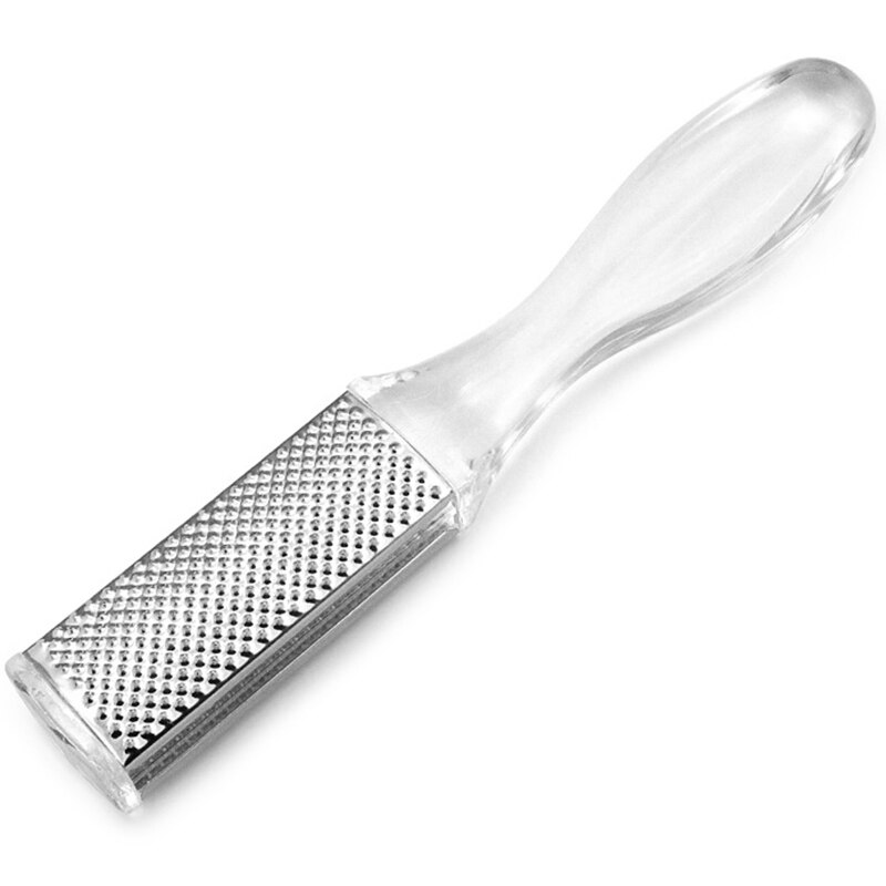 1 Pc Foot Rasp Feet File Tools Stainless Steel Grater Dual Sided Lima Pies Scrub Removable Dead Skin Remover: Default Title