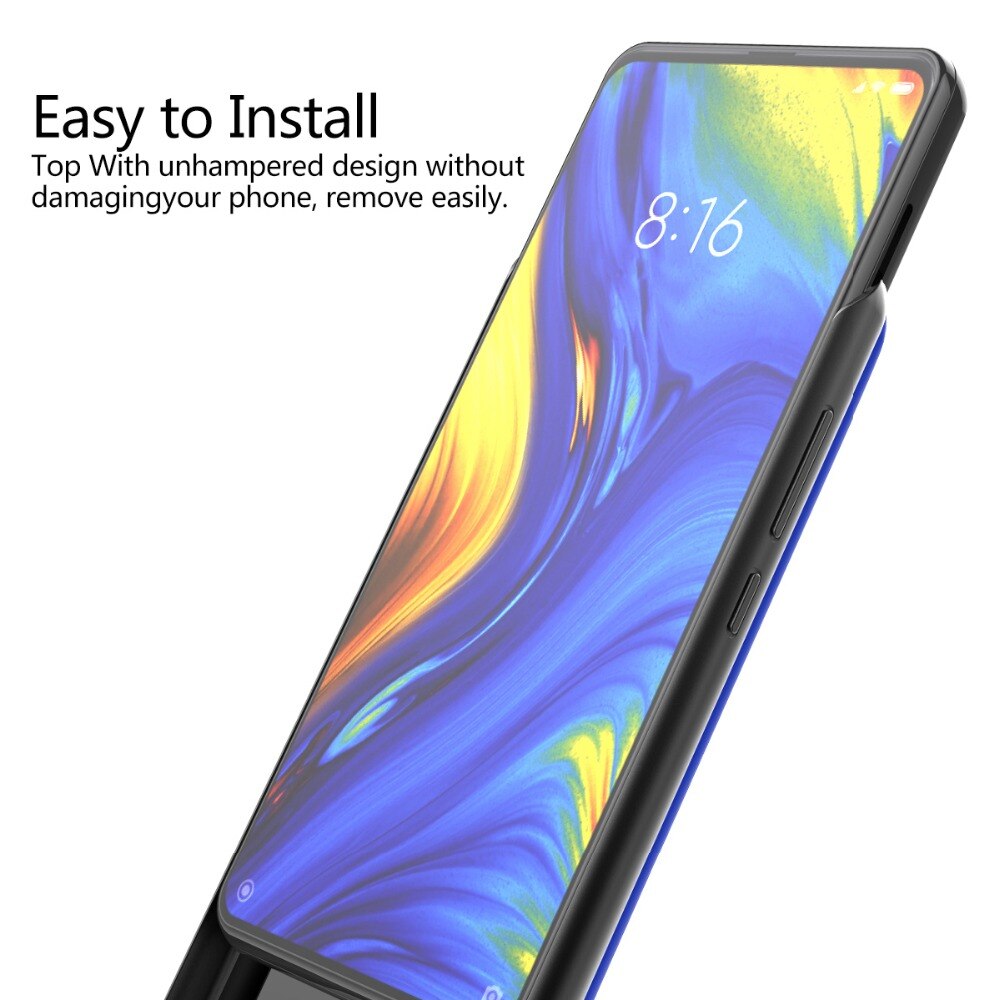 6500Mah Uitgebreid Telefoon Batterij Case Voor Xiaomi Mix 3 Backup Power Opladen Cover Voor Xiaomi Mix 3 Draagbare Batterij charger Cover