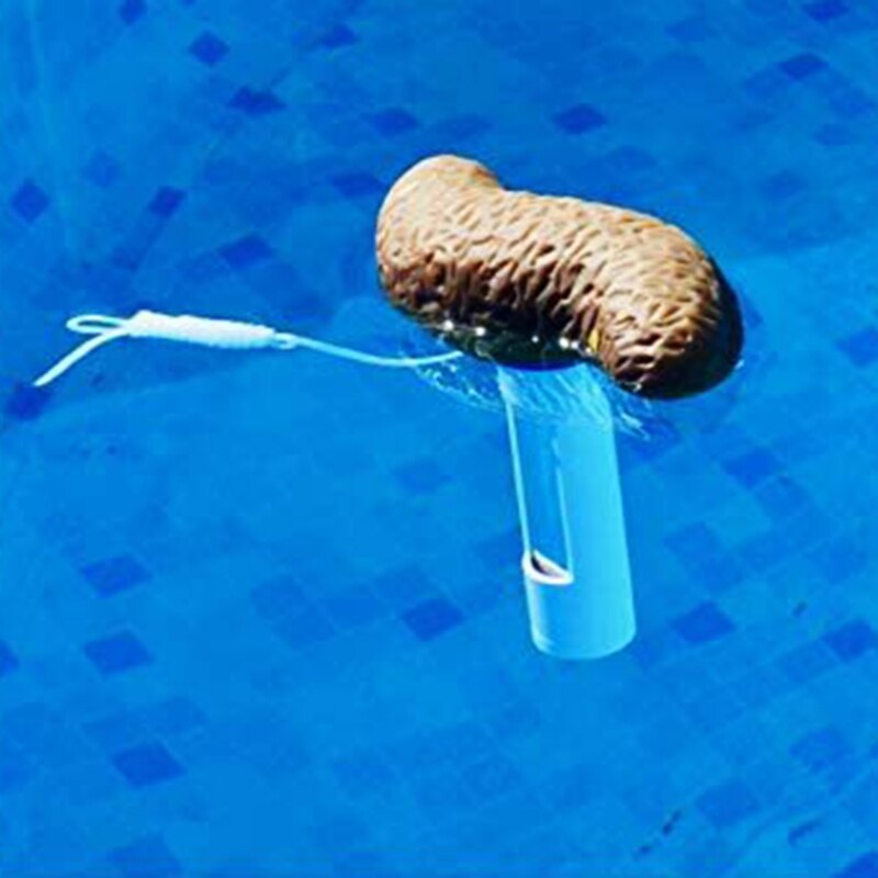 Swimming Pools Thermometer Floating Poop Prank Water Thermometer Funny Poop-Shaped Prank Floating Pool Thermometer Spas M4YD