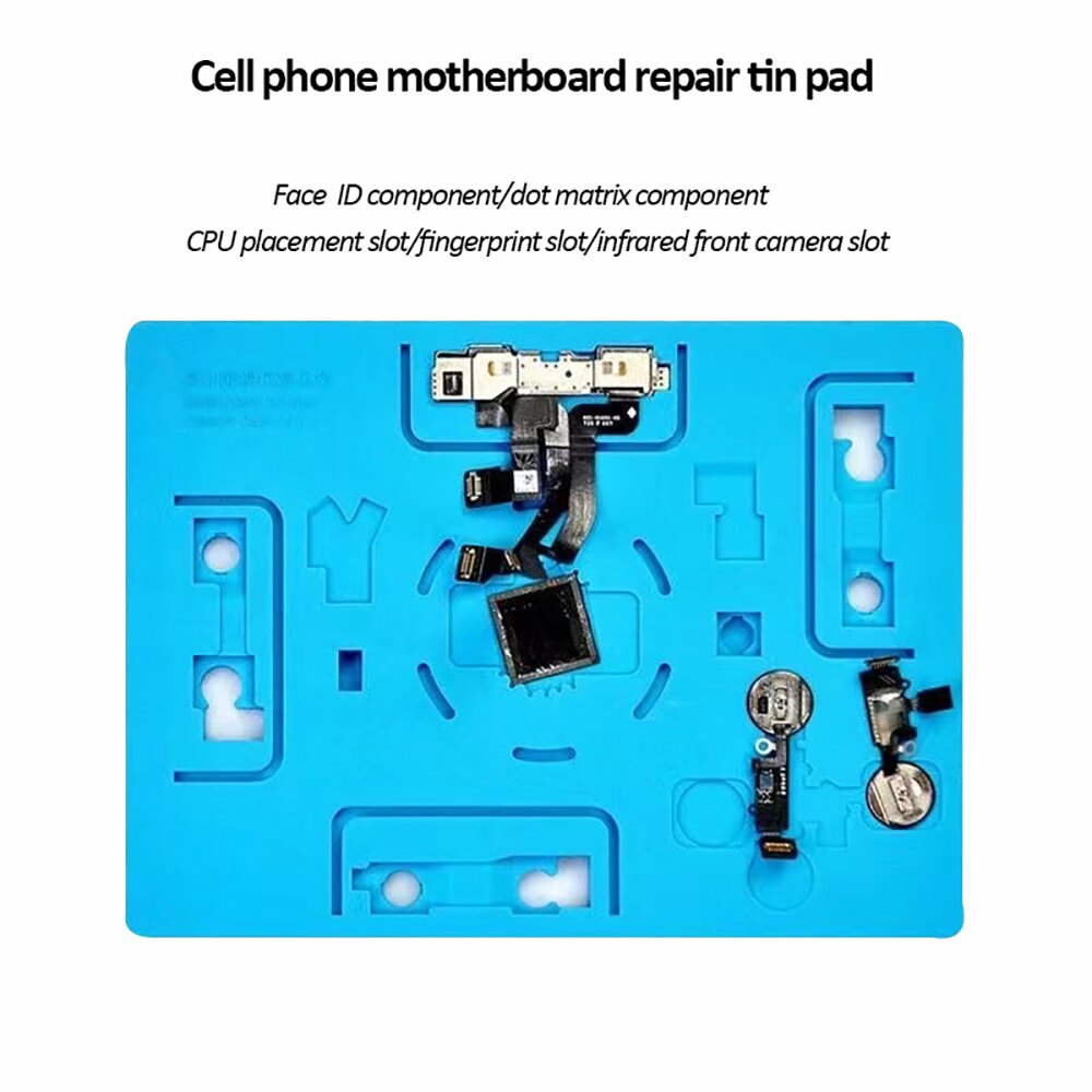 Dot Projektor Präzision Kalibrator Gesicht Gitter Reparatur Werkzeug Für 12 mini 11 pro max Gesicht ID Dot Matrix Position Leuchte: Face ID repair mat