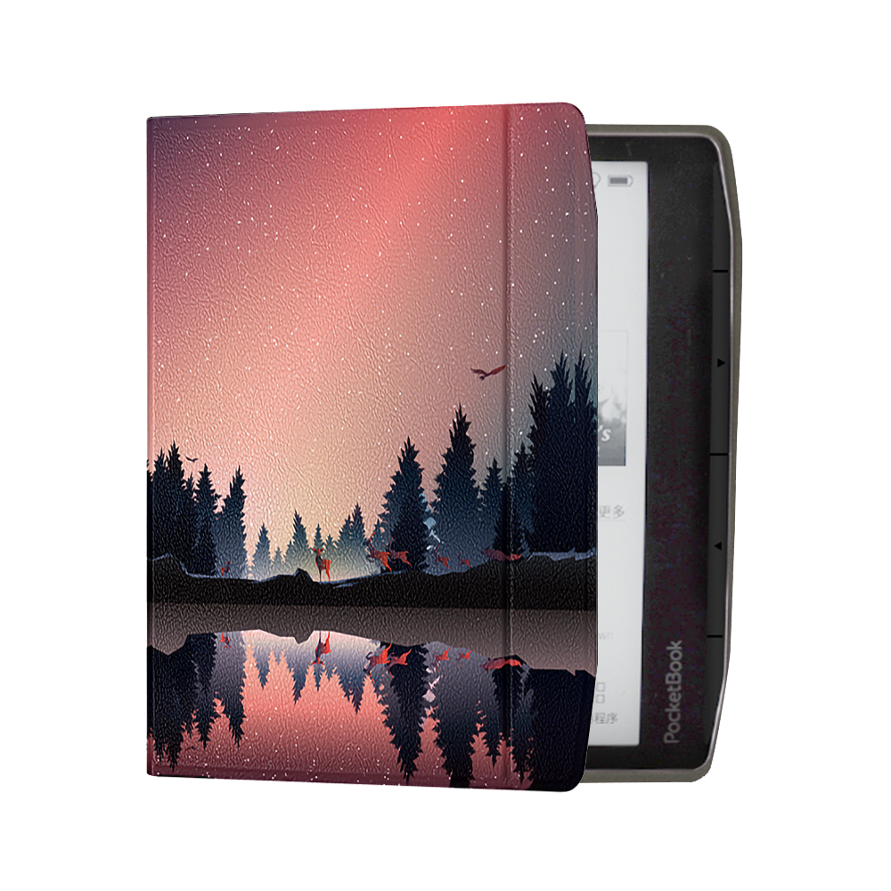 For Pocketbook Era Case PB700 7 inch Flip PU Leather Case Auto Wake Sleep 7'' 700 Magnetic Book Cover E-Reader Funda: WHITE