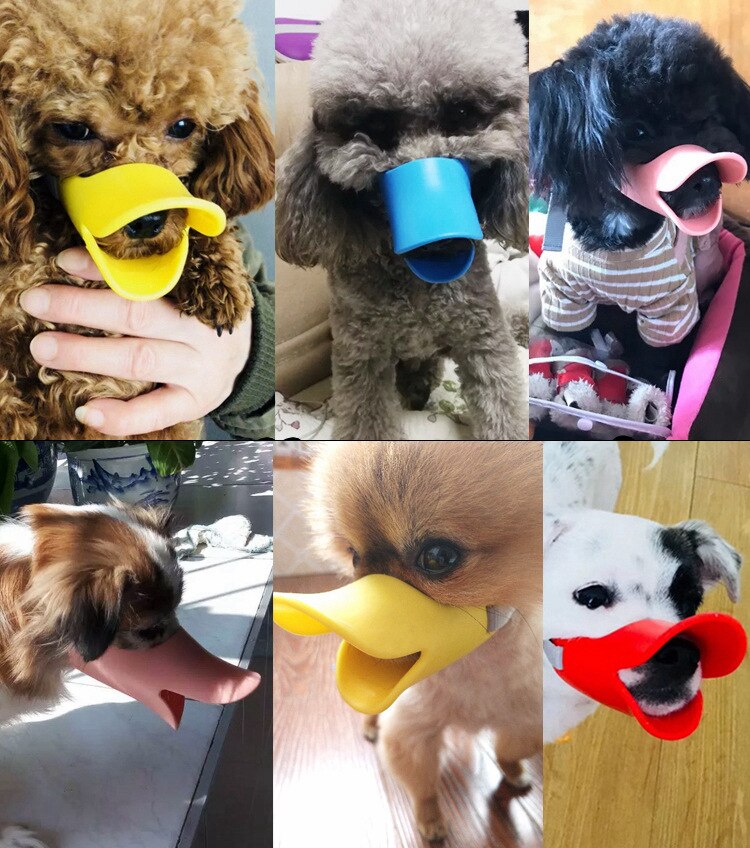 Verstelbare Hond Muilkorf Eendenbek Snuit Voor Kleine Middelgrote Honden Anti-Bark Bite Stop Muilkorven Mond Masker Hond Accessoires levert