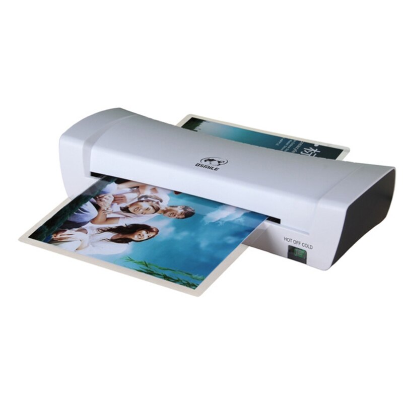 Professionelle Thermische Büro Kalt Laminator Maschine für A4 Dokument Foto Kunststoff Film