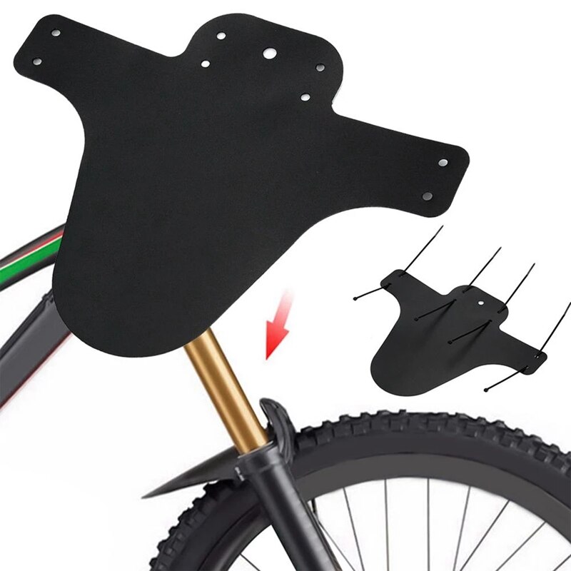 Garde-boue,Garde-boue En Carbone Pour Vélo De Montagne, Ailes Avant Et Arrière Universelles