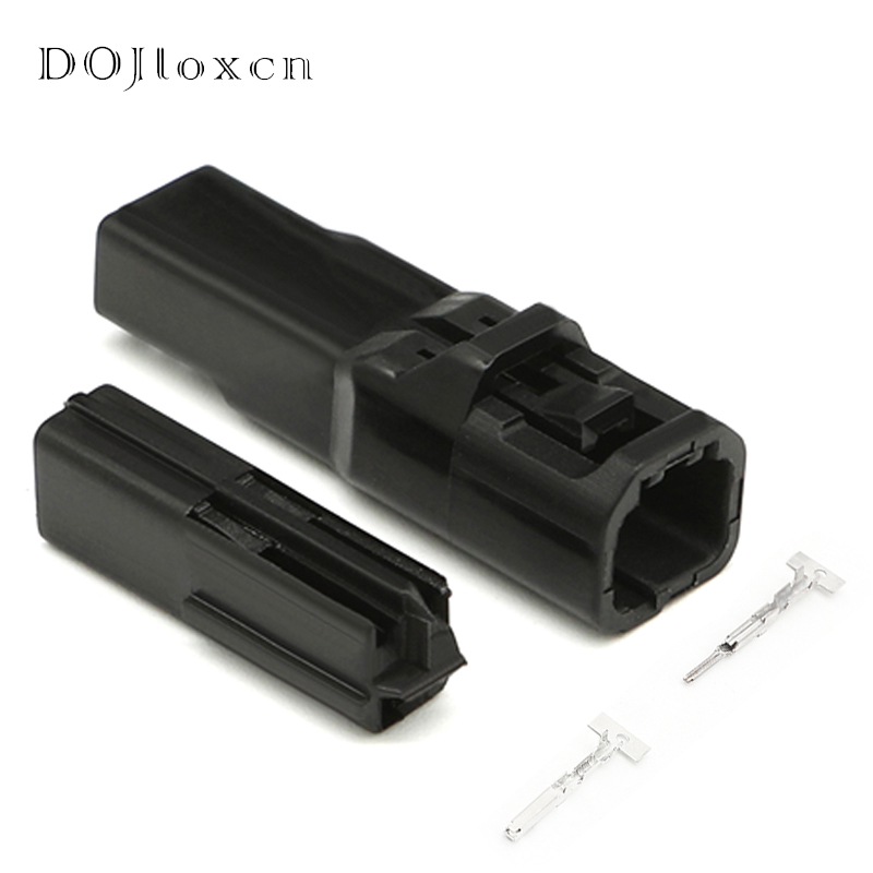 Connecteur de faisceau de câblage pour moto Honda, 1/5/10/20/50 ensembles, 2 ou 3 broches, série 1.8, clignotant, connecteur Miniature mâle ou femelle: Or / 10-19 Pcs