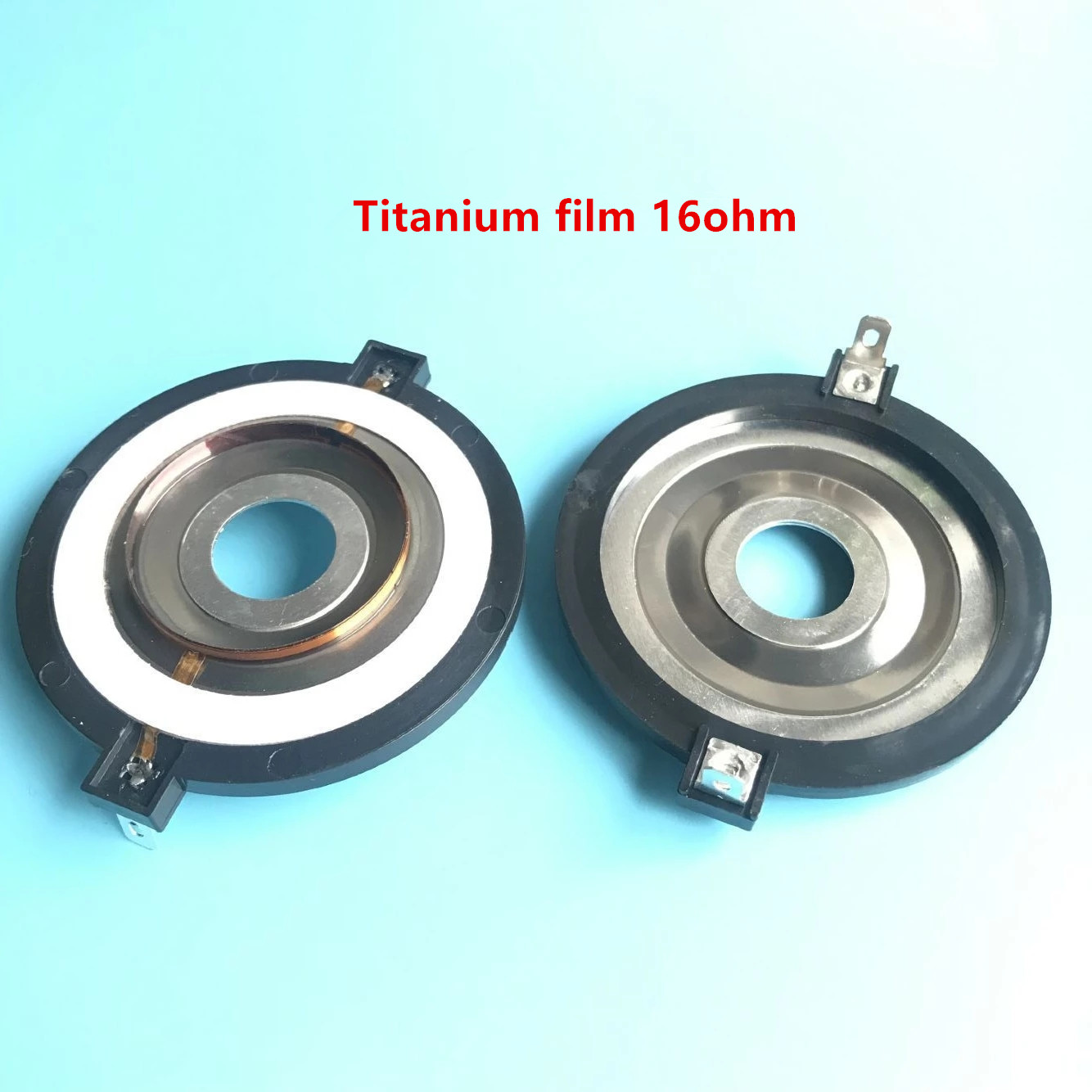 Diafragma de 4 piezas de repuesto para Beyma CP21, CP21F, CP22, CP25 Tweeter CP22DIA 8 ohm: Titanium film 16ohm