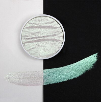 Finetec-pigmento de acuarela sólido nacarado, Coliro, metalizado, recarga de una sola pieza, pintura DIY, acuarela decorativa: M1200-90