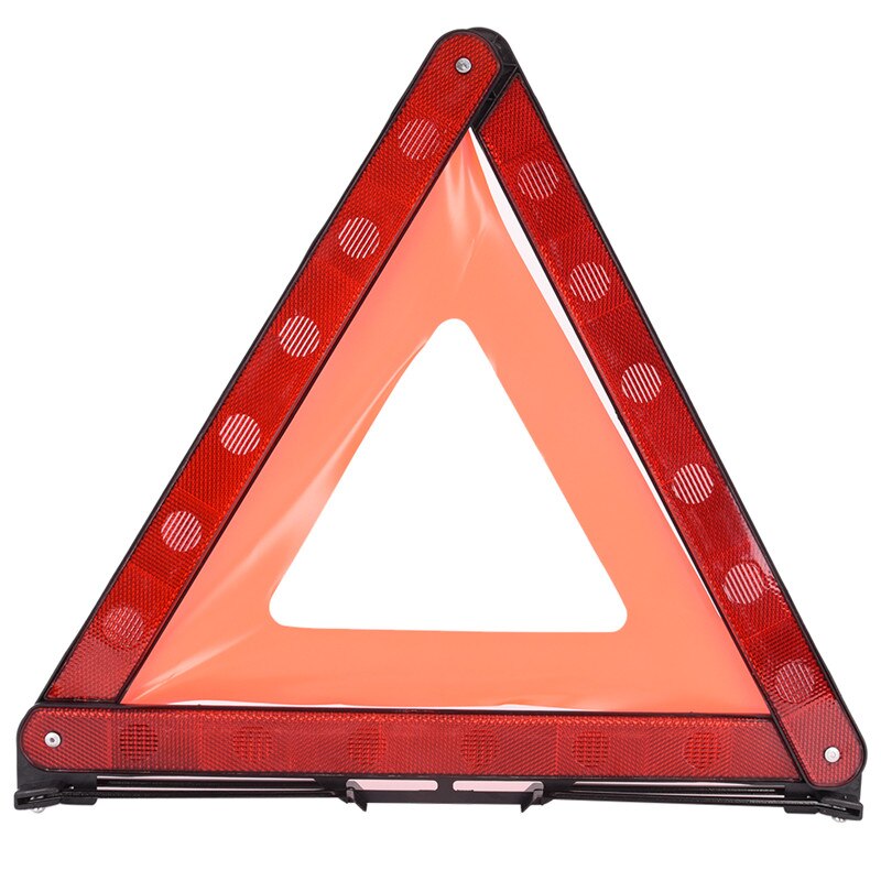 Foldable Car Vehicle Emergency Breakdown Warning Sign Triangle Stop Sign Reflective Road Safety Practical