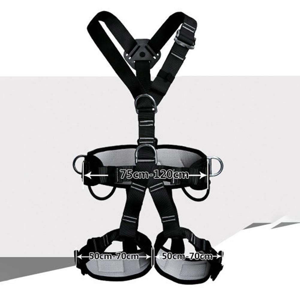 Full Body Outdoor Rock Climbing Safety Harness Belt Mountaineering Equipment