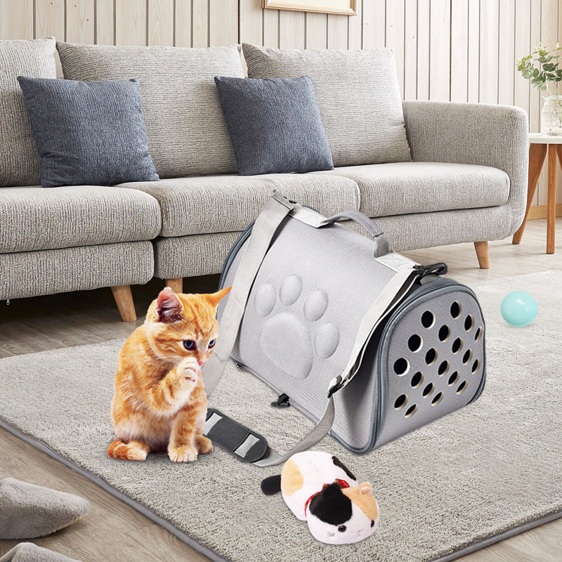 EVA Honden Kat Opvouwbare Pet Carrier Cage Inklapbare Puppy Krat Handtas Draagtassen Huisdieren Levert Vervoer Chien Accessoires