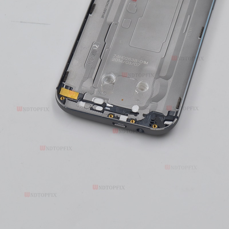 Für HTC EINS M8 Zurück Abdeckung Batterie Tür 831C fallen mit Volumen Energie-Geschmack Kamera Objektiv Ersatz Für HTC M8 batterie abdeckung tür