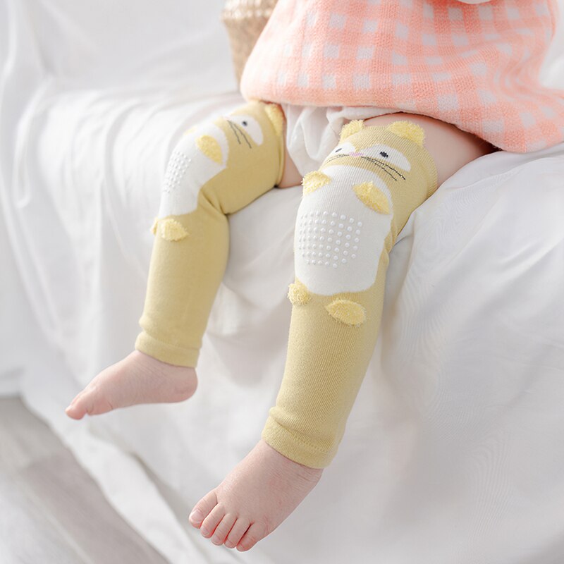 Kids Non Slip Kruipen Elleboog Zuigelingen Peuters Baby Accessoires Katoen Knie Pads Protector Veiligheid Kneepad Been Warmer Meisjes Jongens