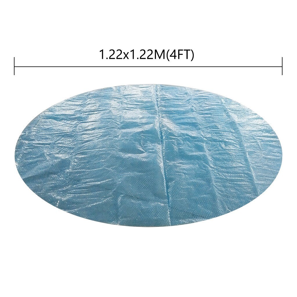 Pool Cover Rainproof Durable Ground Easy Use Protective Rectangular Garden Anti Dust Keep Clean Pool Cover Home Thicken COVER: B