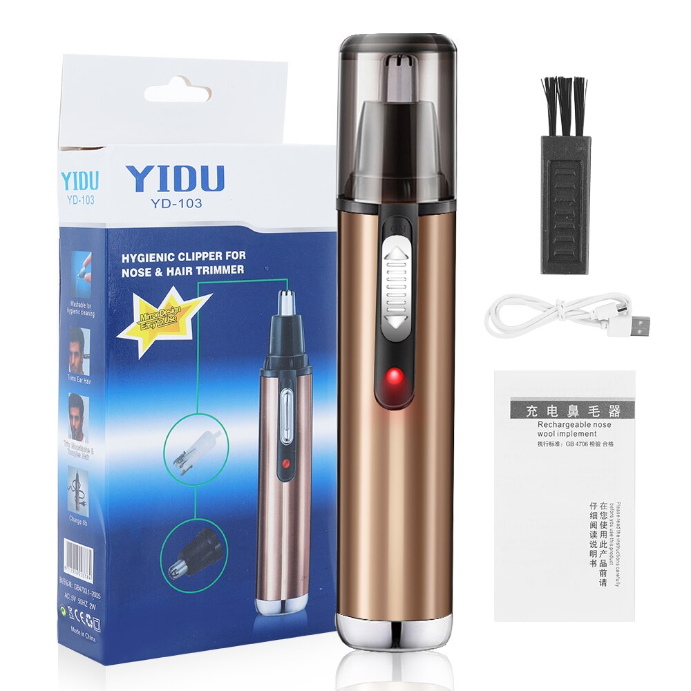 Electric Ear Nose Trimmer Hair Removal Rechargeable Trimmer Men Cutter Beard Shaver Face Eyebrow Nose Hair Removal Device: Type5