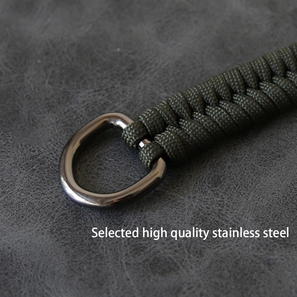 Przenośny zewnętrzny trwały regulowany pasek na nadgarstek robić trzymania kamery lina spadochronowa anty-Stracony smycz lekki prezent szybki uwolnienie bezpieczeństwo