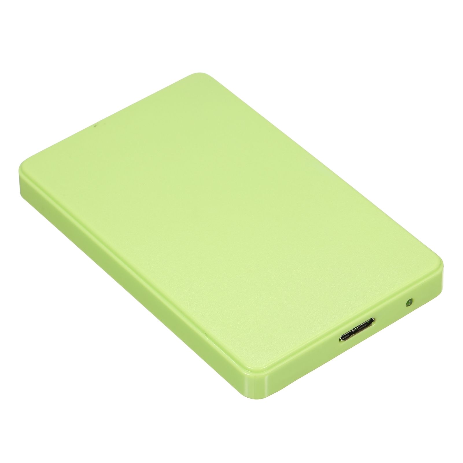 Boîtier pour disque dur externe HDD/SSD SATA 2.5 pouces, usb 3.0, sans outil, disque dur Mobile: green