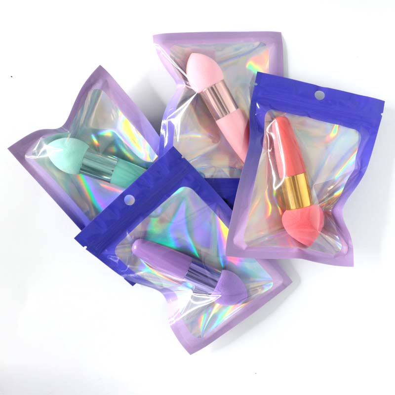 Esponja de base de maquillaje con cabeza de hongo, esponja de mezcla de polvo, Kit de belleza suave, herramientas de maquillaje cosmético , 5 piezas