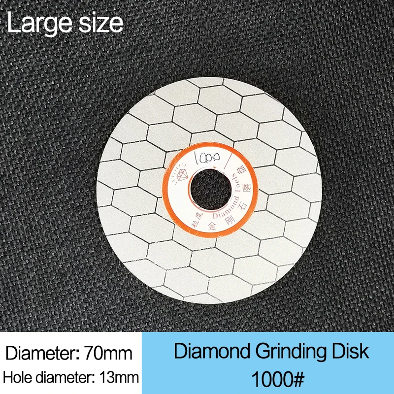 65/70mm diamantslipskivor diamantslipsten praktisk pålitlig slipskiva tillbehör roterande slipskiva verktyg: Marinblå
