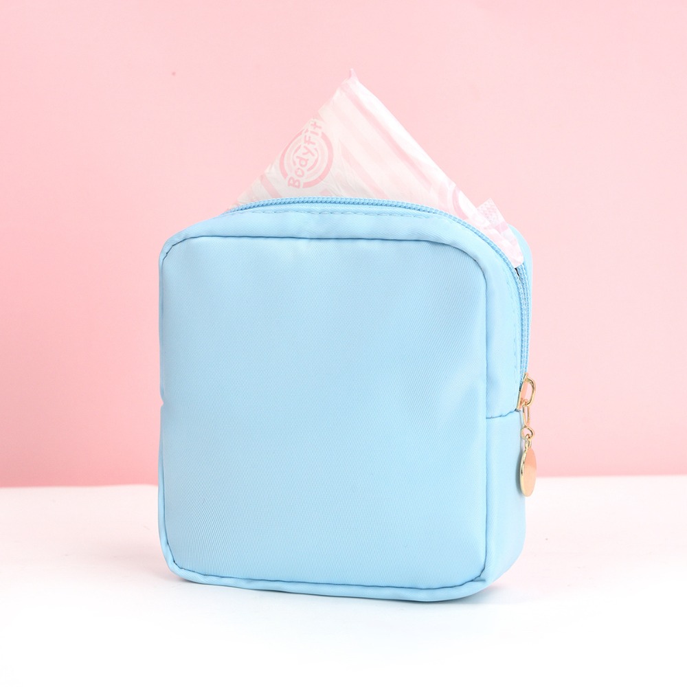 mehrfarbige Damen binden Taschen Heimat Organisation tragbare Pad Beutel Serviette Lagerung Veranstalter