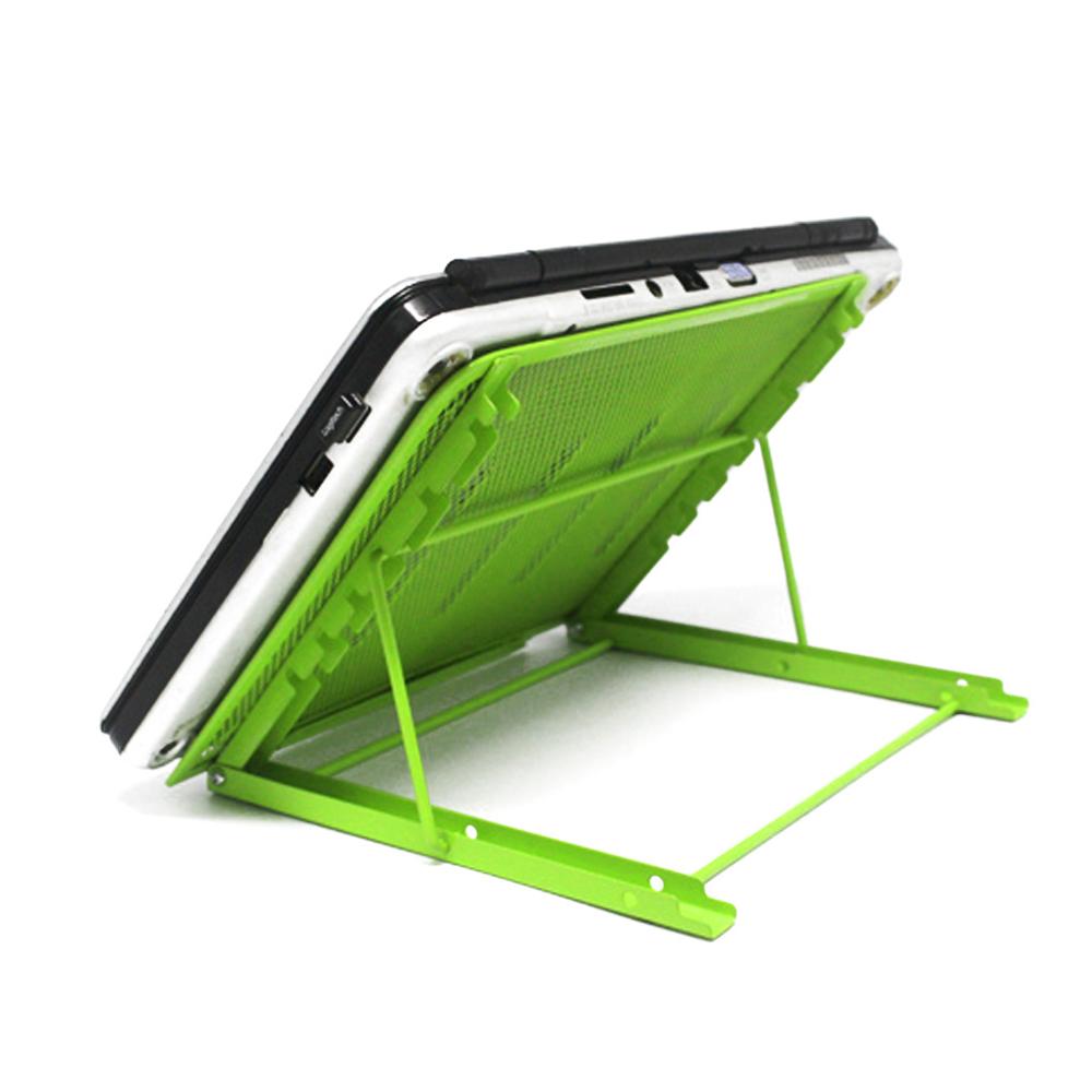 Laptop Houder Folding Laptop Staal Mesh Stand Cooling Pad Verstelbare Laptop Stand Beugel Gewalst Staal Tablet Houder Ondersteuning