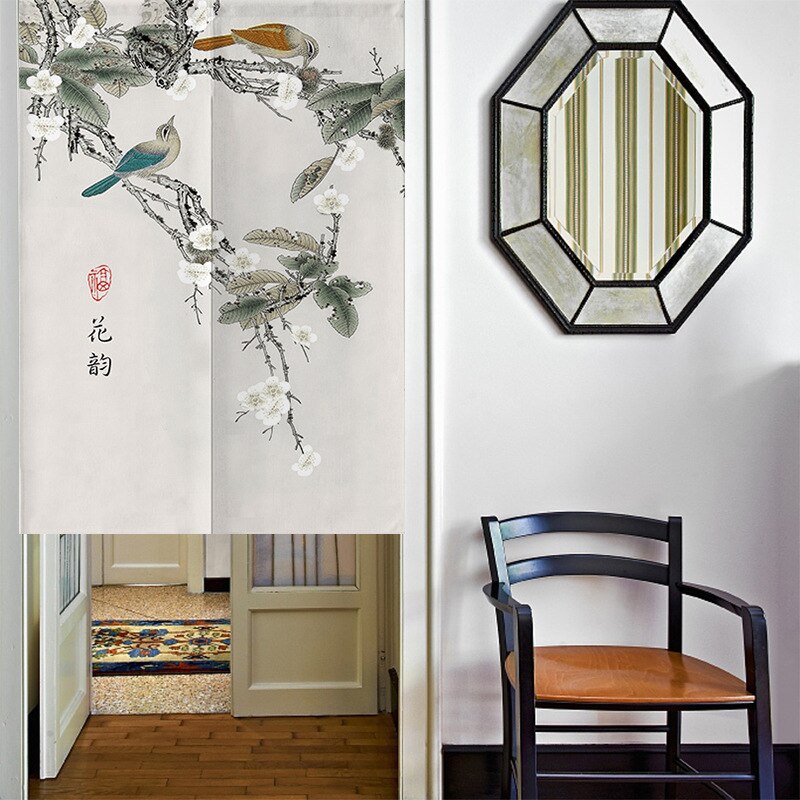 Chinese Deur Gordijn Slaapkamer Badkamer Gordijn Huishouden Keuken Partitie Gordijn Feng Shui Gordijn