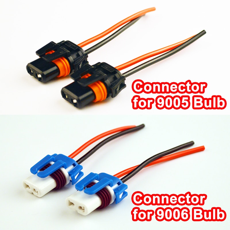 Conector Lâmpada para H1 Hippcron H3 H4 H7 HB3 9005 HB4 9006 H8 H11 Feminino Cerâmica Soquete para Lâmpada Auto Conectores (2 PÇS/LOTE)