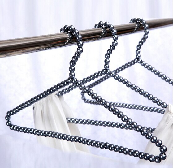 Cintres pour adulte 6 couleurs, 10 pièces/lot, Clip de suspension de pantalon en perles pour magasin de vêtements et maison,