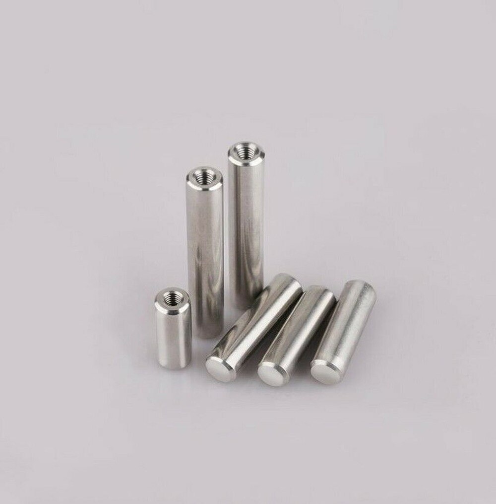 M6 304 stainless steel internal thread cylindrical pin / positioning pin outer diameter 10/12