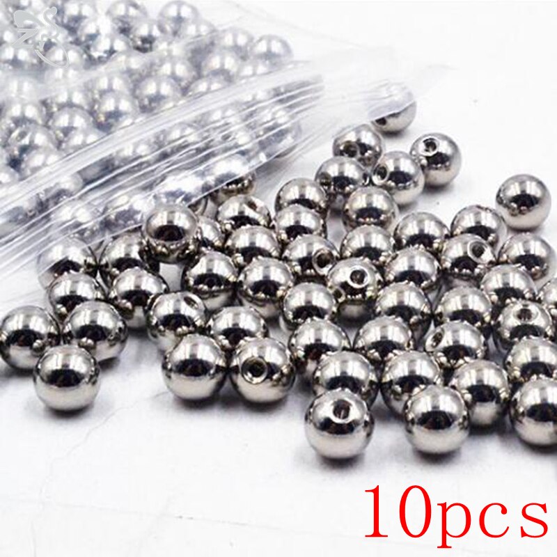 ZS 10/30/ 100PCS Edelstahl Ball 18G 16G High Polish Piercing Schraube Ersatz Ball Nase Ohr Labret piercings Zubehör: 10PCS / 16G 1.2X5MM