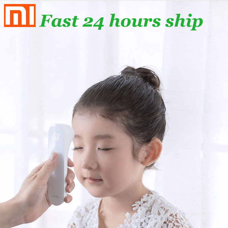 Thermomètre Original de Xiaomi Mijia iHealth, thermomètre à LED infrarouge numérique pour l'affichage à LED de mesure clinique sans contact de fièvre