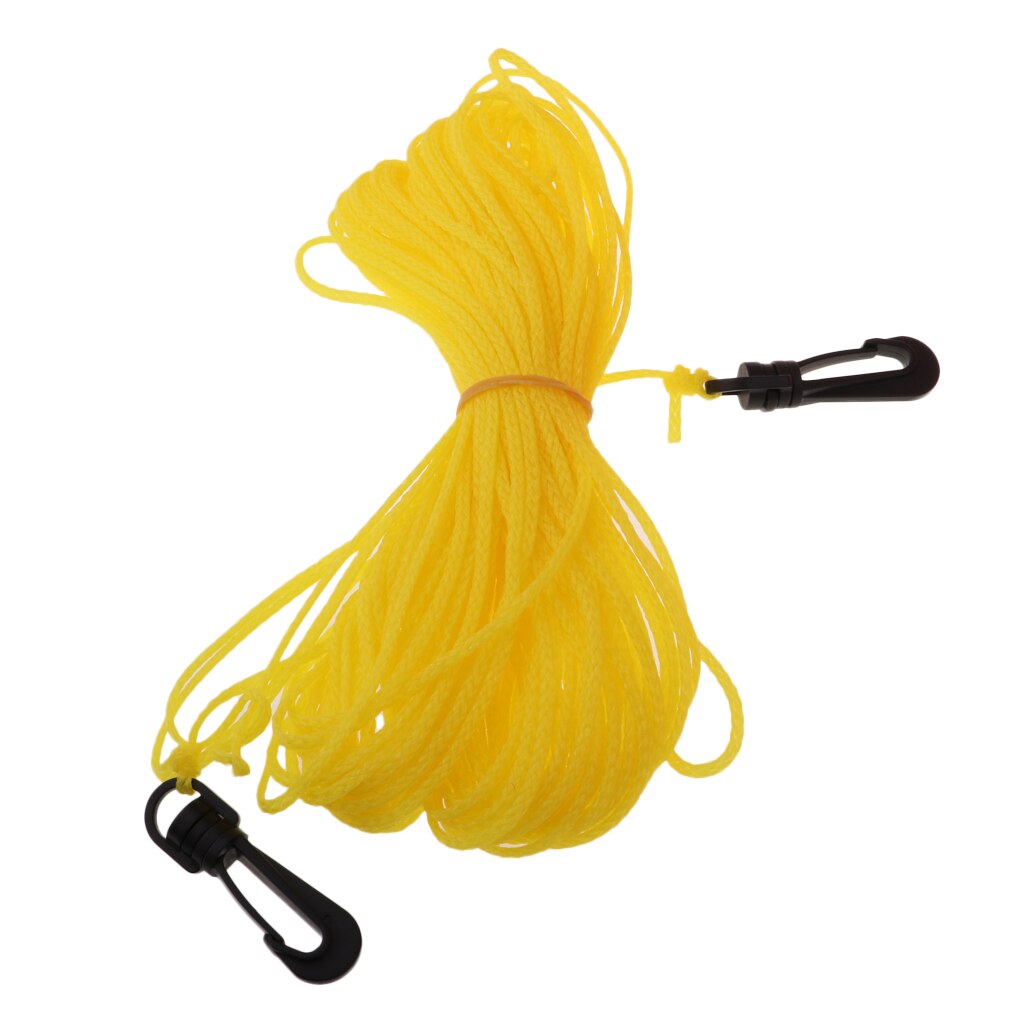 Scuba Diving Inflatable Surface Marker Buoy Float with Dive Flag and 20m Tow Rope Throwing Line Safety Gear Equipment
