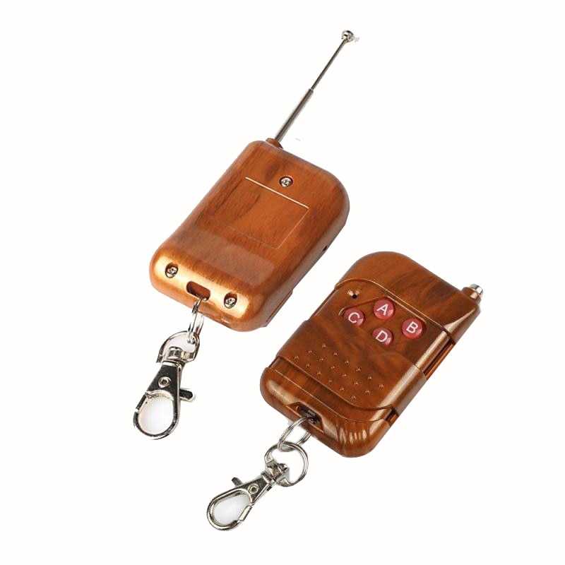 3 stuks universele garagedeur-afstandsbediening 433,92 MHz, afstandsbediening met 4 knoppen, garagedeur met vaste code, draadloze automatische afstandsbediening, garagedeuropeners - inclusief batterij